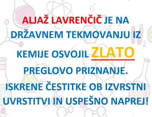 TEKMOVANJE KEMIJA